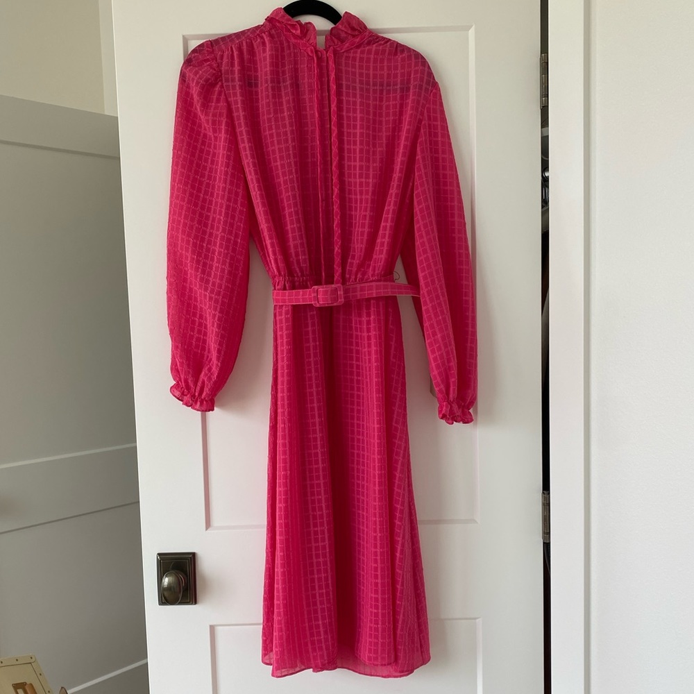 Vintage Fuschia Dress size 10